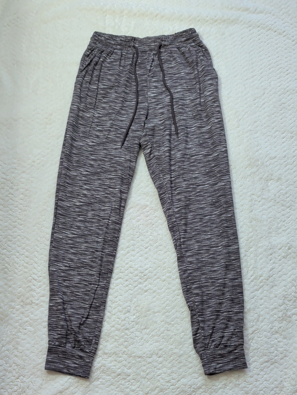 shosho Gray Space-Dye Track Joggers